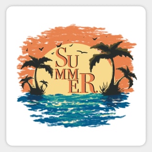 Summer sunshine Magnet